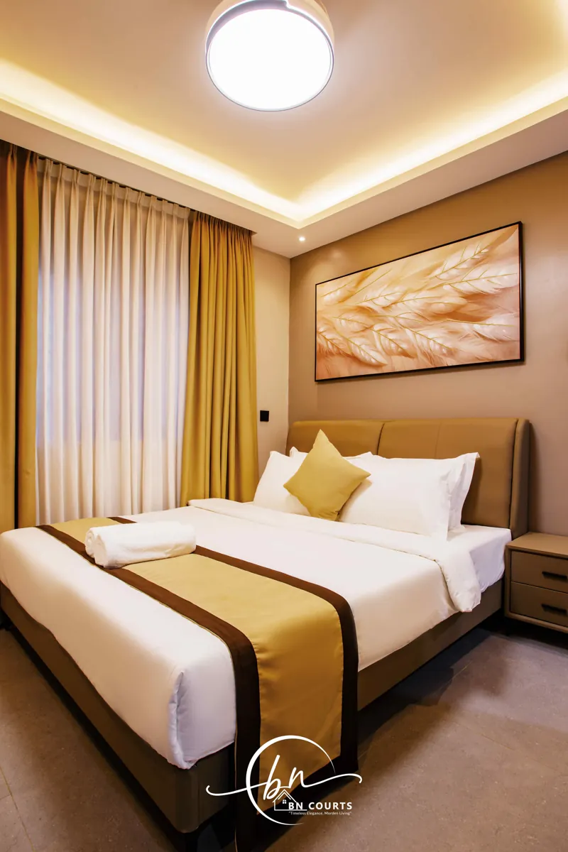 Executive bedroom at BN Courts