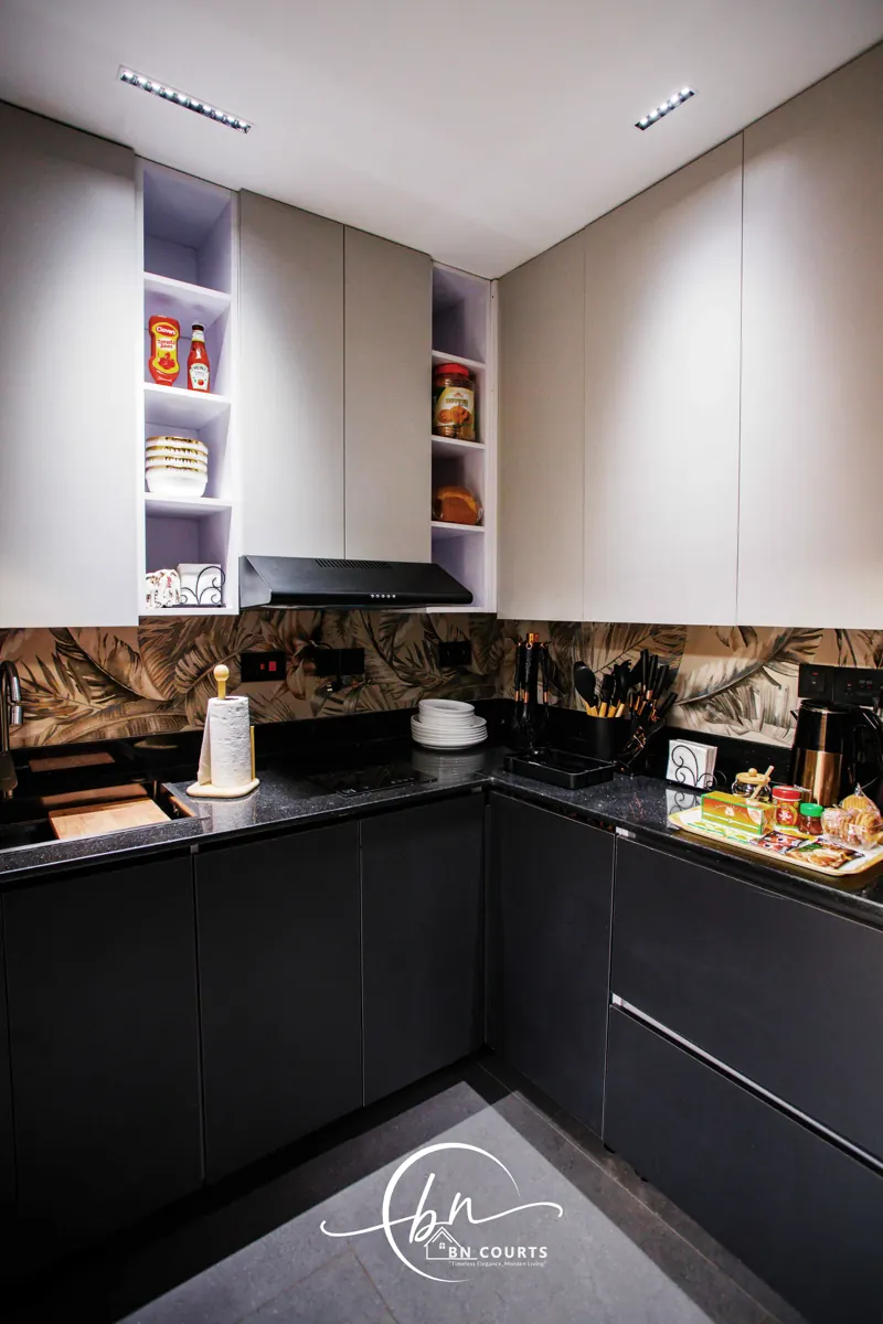 Equipped kitchen