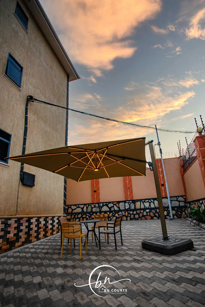 Outdoor terrace